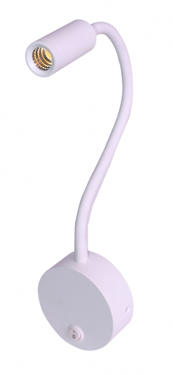 Arandela LED Casual Light Studioluce Vision Branco 3 watts 3000K 85x455mm AR1302-BR