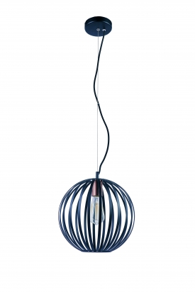 Pendente Casual Light Studioluce Globe Preto 1L E27 Ø300mm PD1138 