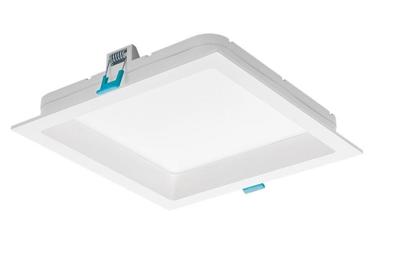 Painel Embutir Stella Deep Branco Recuado 22 Watts 3000K 262x262mm STH8904BR/30