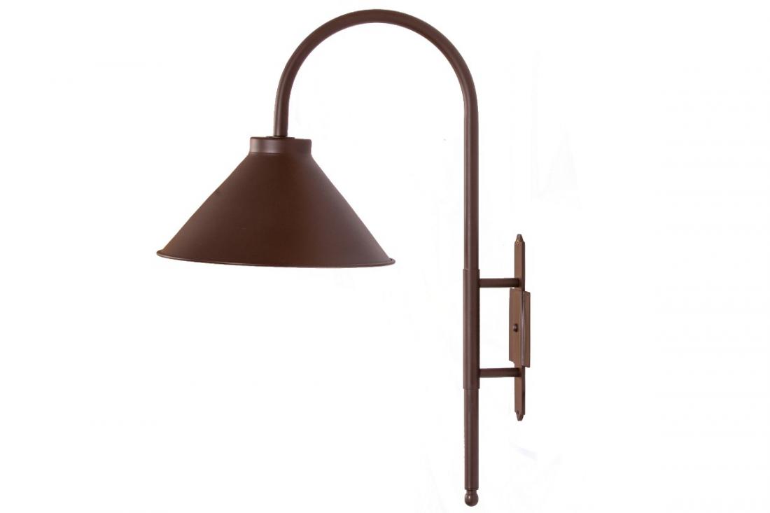 Luminária de Jardim Foco Metallo Giardino Cúpula Metal 1L E27 Ø260mm J 001/26