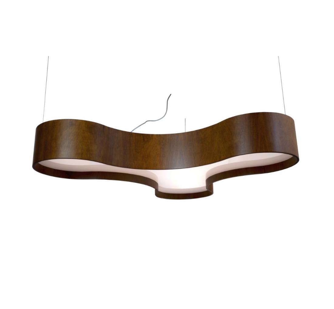 Pendente Accord Orgânico Trevo 6L E27 1200x200x1200mm 1222
