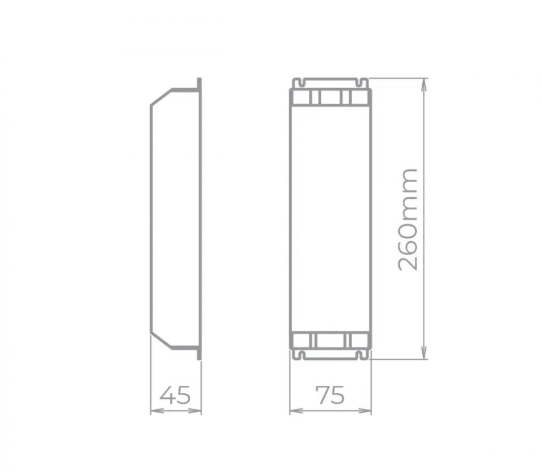 Fonte 24V Stella Dimerizável 4,16A 100 Watts 220V IP20 STH9882
