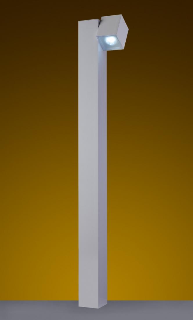 Poste Balizador Ideal Cube 1L Dicróica Direcionável 1000mm PA-9100