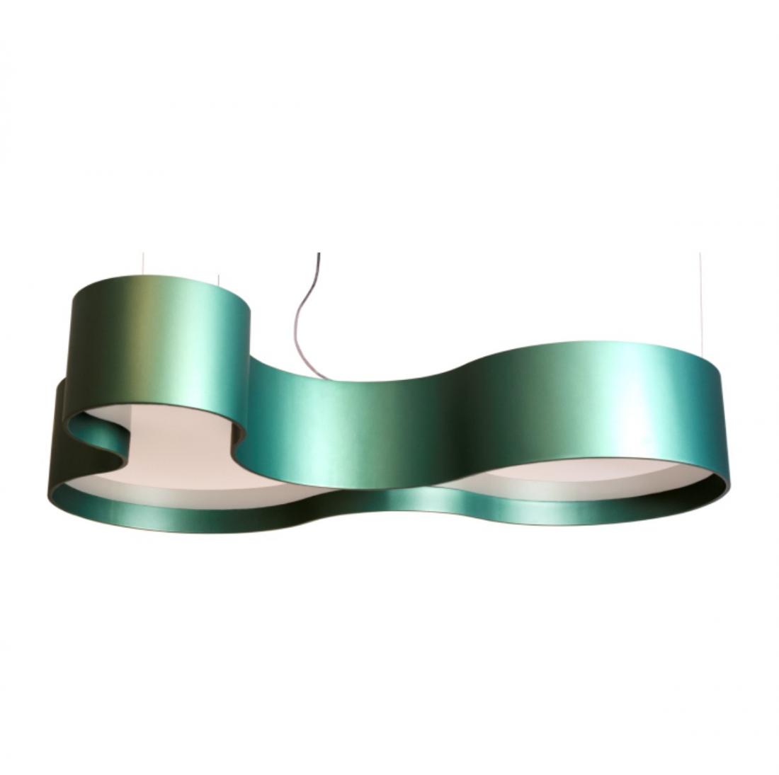 Pendente Accord Orgânico Semi Cilíndrico KS 7L E27 1000x200x680mm 291