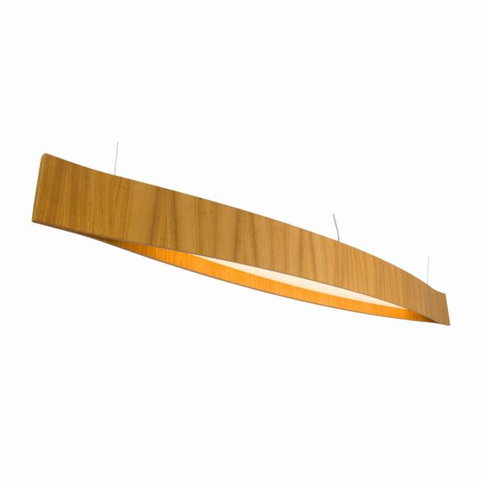 Pendente Accord Canoa 48 Watts 2700K Bivolt 1900x200x180mm 1230LED