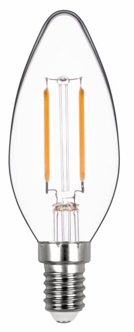 Lâmpada Stella Vela Lisa Filamento 127V E14 2,5 Watts 2700K STH20301/27