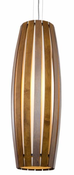 Pendente Accord Aberto Barril Ripado 1L E27 Ø170x1000mm 305
