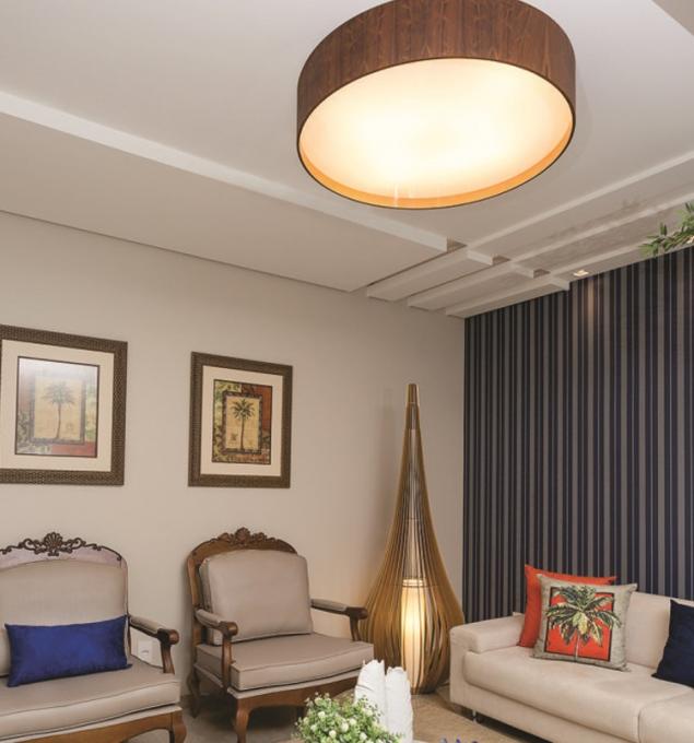 Plafon Accord Cilíndrico 4L E27 Ø700X150mm 5013