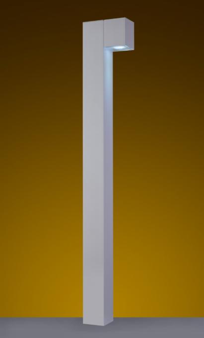 Poste Balizador Ideal Cube 1L Dicróica Direcionável 1000mm PA-9100