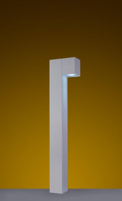 Poste Balizador Ideal Cube 1L Dicróica Direcionável 750mm PA-9175/1 