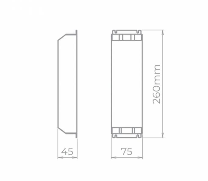 Fonte 24V Stella Dimerizável 4,16A 100 Watts 220V IP20 STH9882
