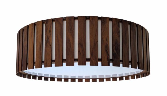 Plafon Accord Cilíndrico Ripado 6L E27 Ø800x150mm 5036