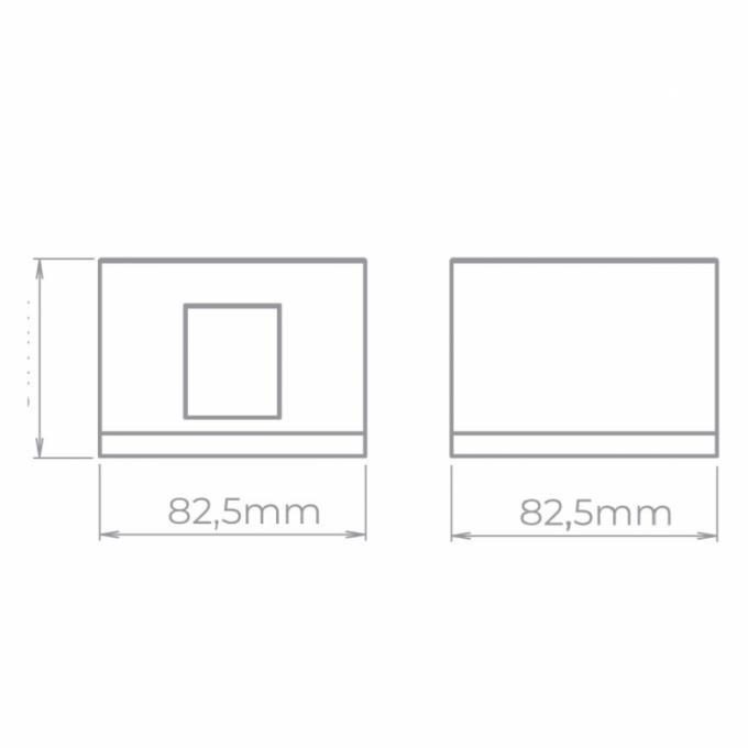 Arandela/Balizador Stella Line 6 watts IP65 Branco  STH9725BR/30