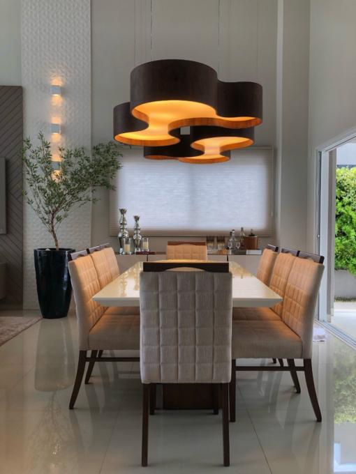 Pendente Accord Orgânico Semi Cilíndrico KS 9L E27 1200x200x840mm 263