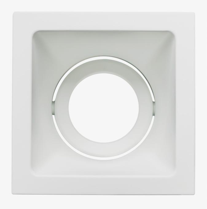Spot Embutido Direcionável Stella Square Ghost Branco Dicróica 90x90mm STH8945BR