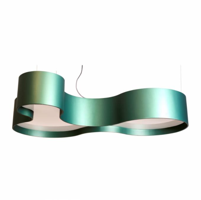 Pendente Accord Orgânico Semi Cilíndrico KS 7L E27 1000x200x680mm 291