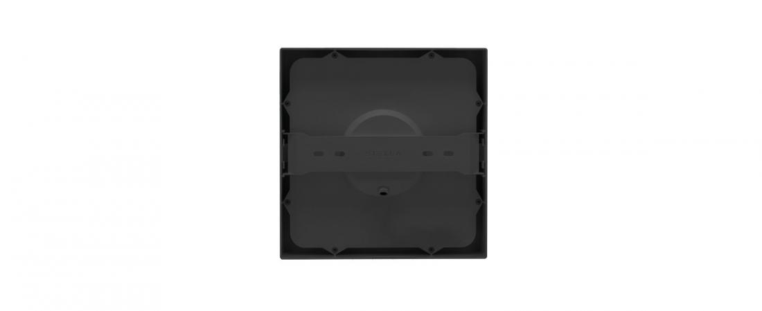 Plafon Sobrepor Stella Deep Preto Recuado 17 Watts 4000K 191x191mm STH20903PTO/40