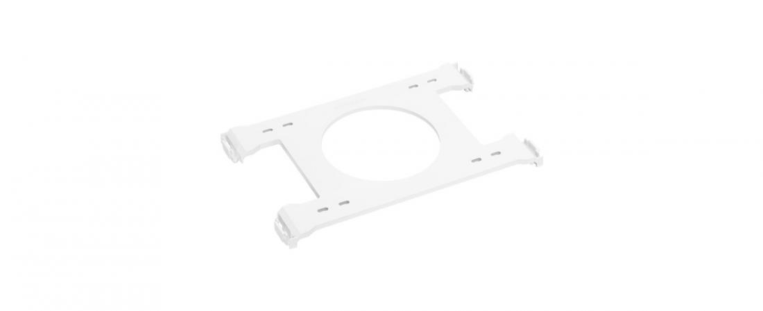 Plafon Sobrepor Stella Deep Branco Recuado 22 Watts 4000K 253x253mm STH20904BR/40