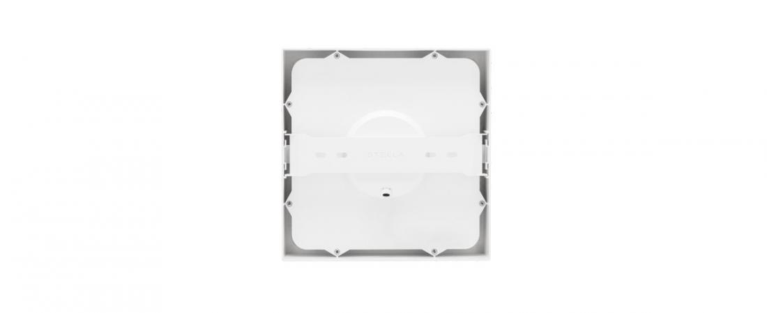 Plafon Sobrepor Stella Deep Branco Recuado 17 Watts 4000K 191x191mm STH20903BR/40