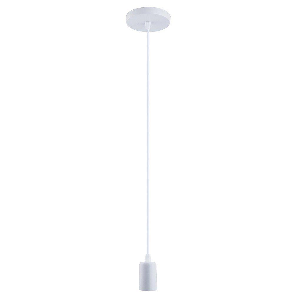 Pendente LUZ DE CASA 1L E27 Branco
