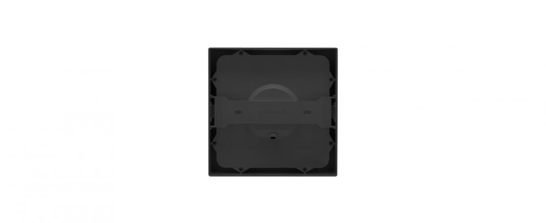 Plafon Sobrepor Stella Deep Preto Recuado 12 Watts 3000K 160x160mm STH20902PTO/30