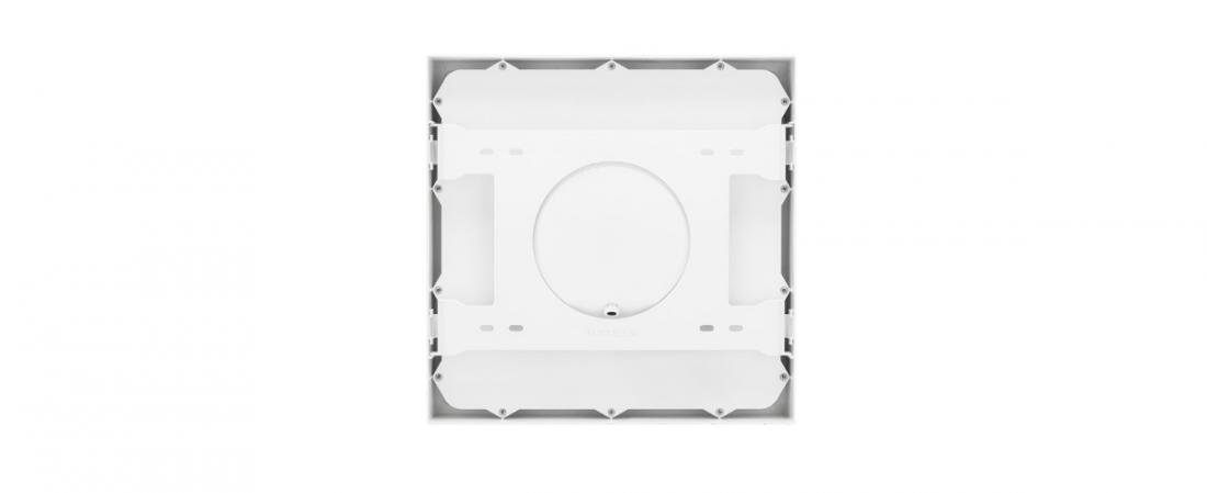 Plafon Sobrepor Stella Deep Branco Recuado 22 Watts 4000K 253x253mm STH20904BR/40