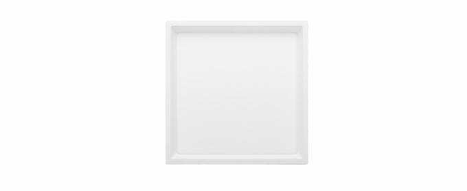 Plafon Sobrepor Stella Deep Branco Recuado 22 Watts 4000K 253x253mm STH20904BR/40