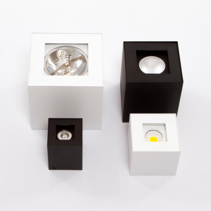 Spot Sobrepor Direcional Eisen Cube Alumínio PAR30 147x147x150mm 220