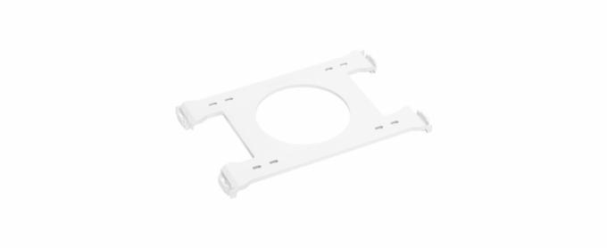 Plafon Sobrepor Stella Deep Branco Recuado 22 Watts 3000K 253x253mm STH20904BR/30