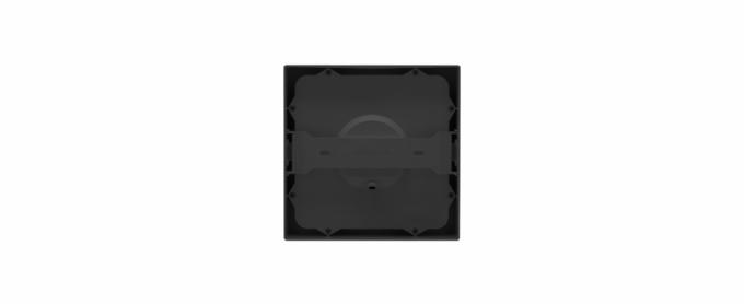 Plafon Sobrepor Stella Deep Preto Recuado 12 Watts 3000K 160x160mm STH20902PTO/30