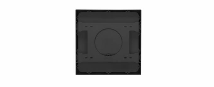 Plafon Sobrepor Stella Deep Preto Recuado 22 Watts 4000K 253x253mm STH20904PTO/40
