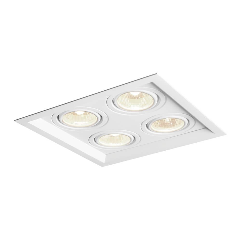 Embutido Direcional Newline Recuado II 4L AR111 324x324x85mm IN51354
