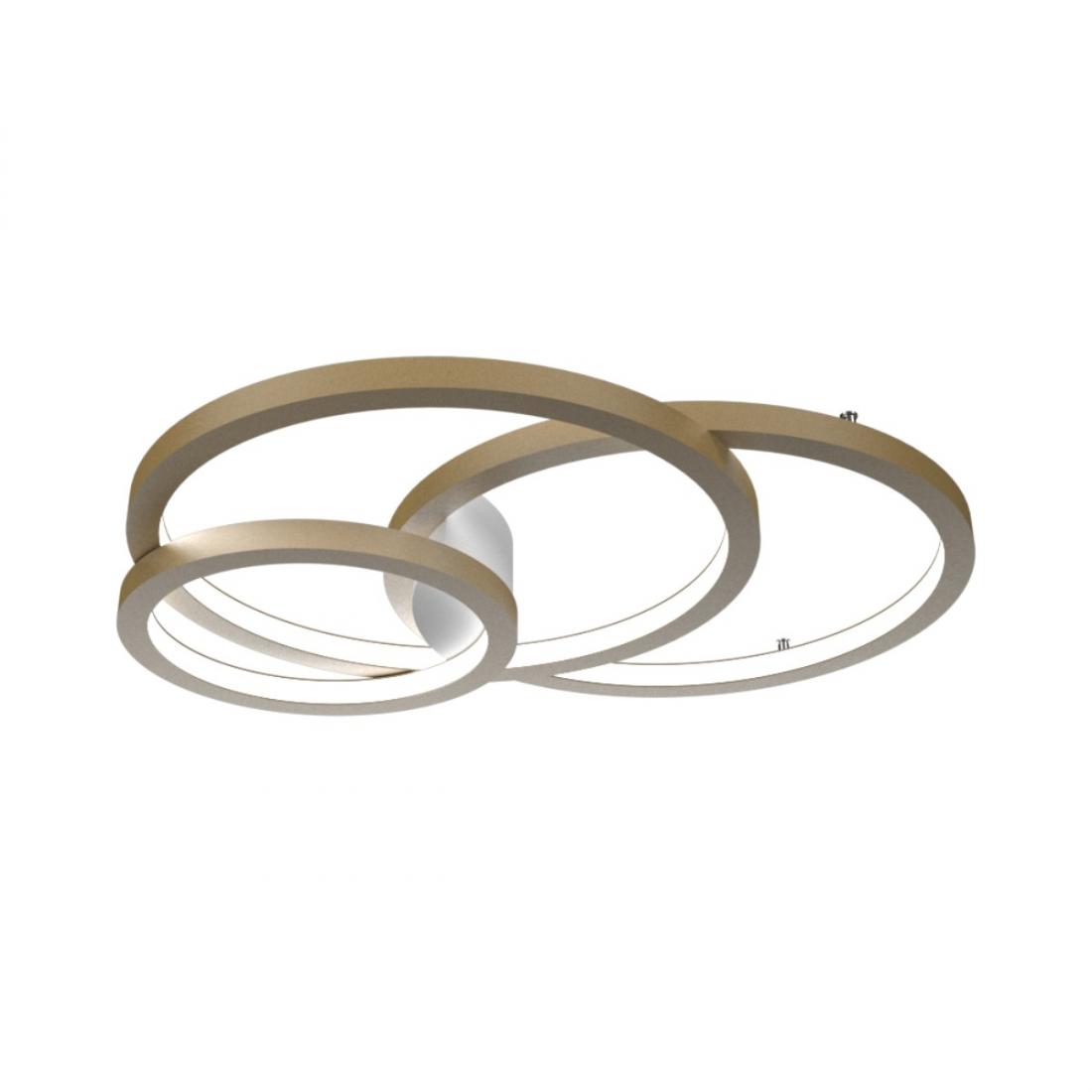 Jogo Plafon/Arandela Accord Circular Frame 94 watts 2700K Bivolt 130x980x110mm 5085LED