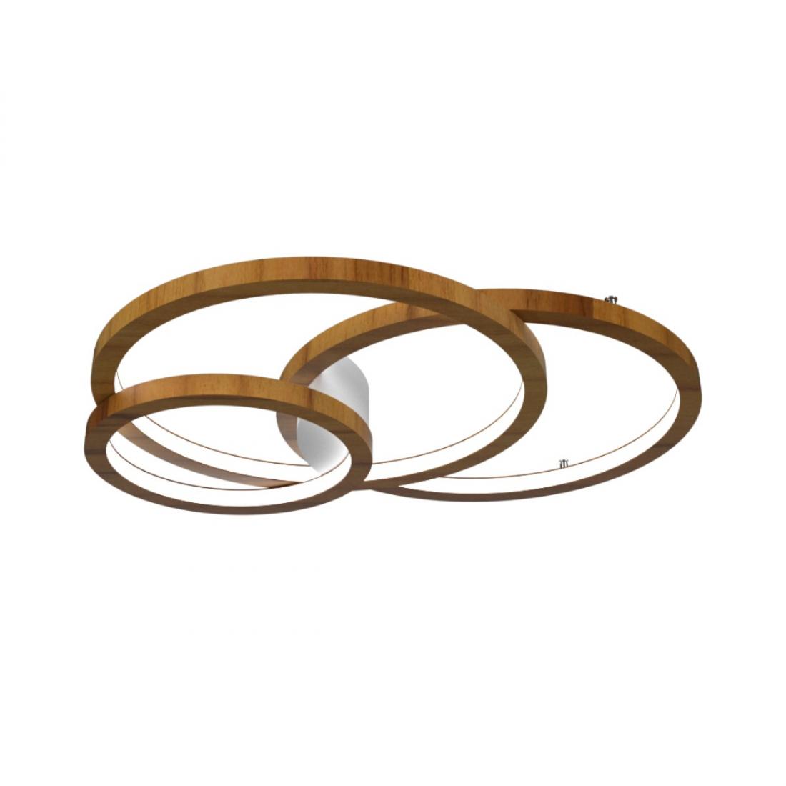 Jogo Plafon/Arandela Accord Circular Frame 58 watts 2700K Bivolt 860x700x110mm 5084LED