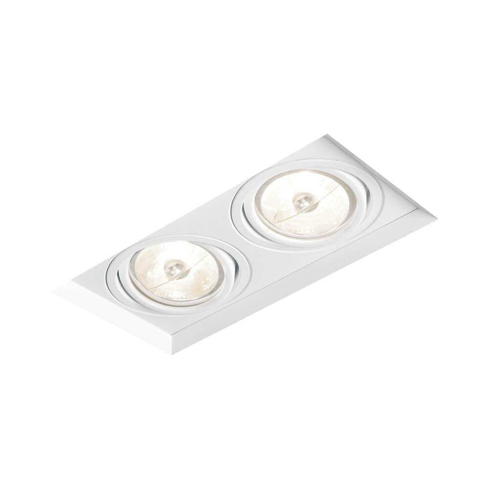 Embutido Direcional Newline No Frame II 2L AR111 136x281x100mm IN61352