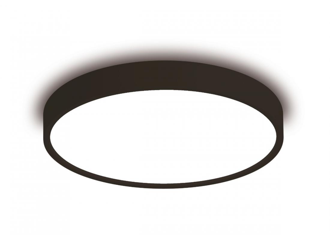 Plafon Sobrepor Newline Ring Redondo 6L E27 Ø600x105mm 9047