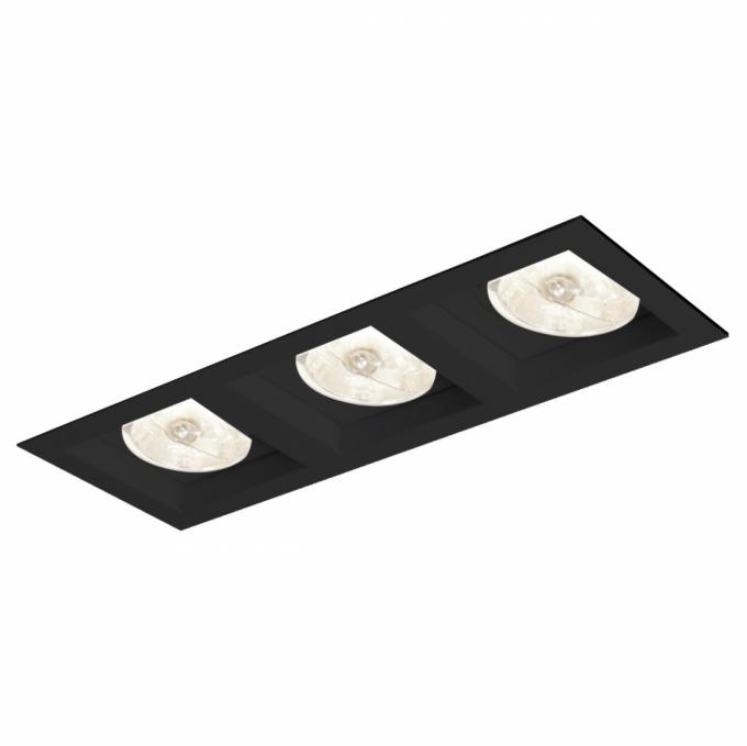 Embutido Direcional Newline Flat 3L MR16 90x250x85mm  IN65032