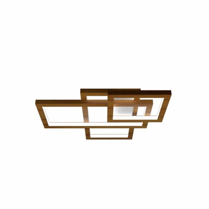 Jogo Plafon/Arandela Accord Frame 74 watts 2700K Bivolt 890x890x95mm 5082LED