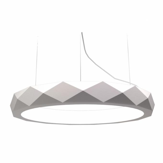Pendente Accord Anel Facetado Horizontal 69 Watts 2700K Bivolt Ø1000x120mm 1359LED