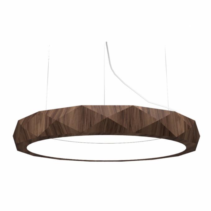Pendente Accord Anel Facetado Horizontal 41 Watts 2700K Bivolt Ø600x120mm 1357LED