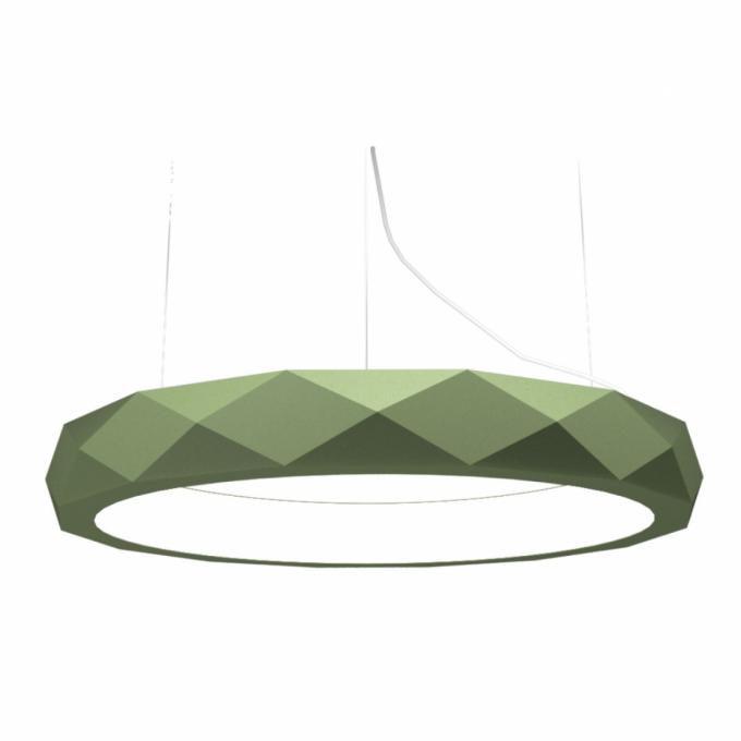 Pendente Accord Anel Facetado Horizontal 41 Watts 2700K Bivolt Ø600x120mm 1357LED