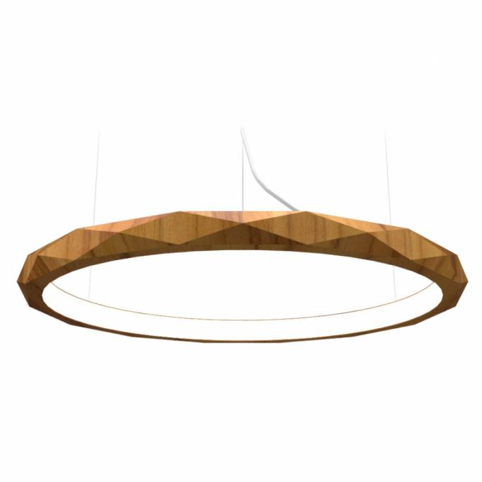 Pendente Accord Anel Multifacetado Horizontal 21 Watts 2700K Bivolt Ø600x60mm 1354LED