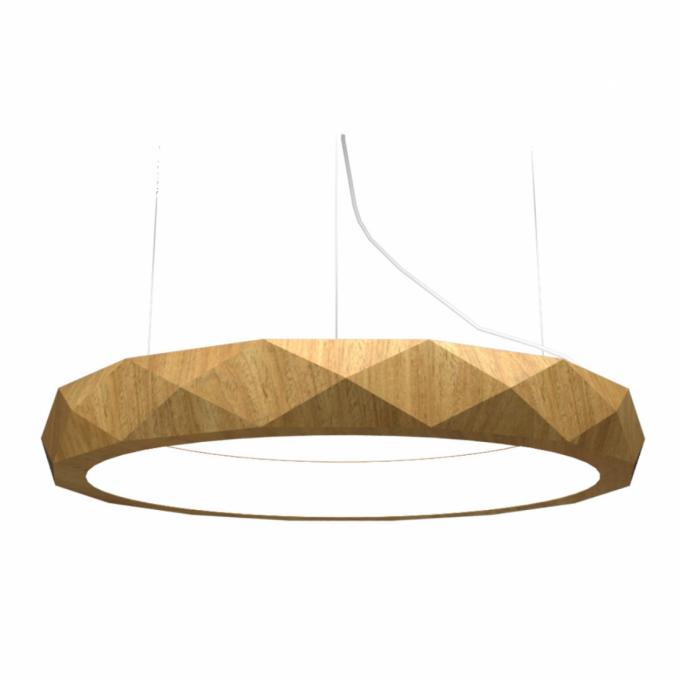 Pendente Accord Anel Facetado Horizontal 69 Watts 2700K Bivolt Ø1000x120mm 1359LED