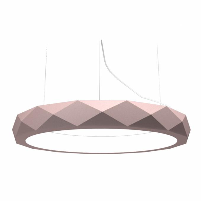 Pendente Accord Anel Facetado Horizontal 41 Watts 2700K Bivolt Ø600x120mm 1357LED