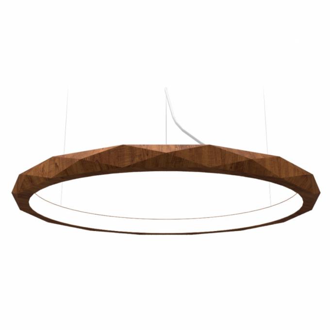 Pendente Accord Anel Multifacetado Horizontal 29 Watts 2700K Bivolt Ø800x60mm 1355LED