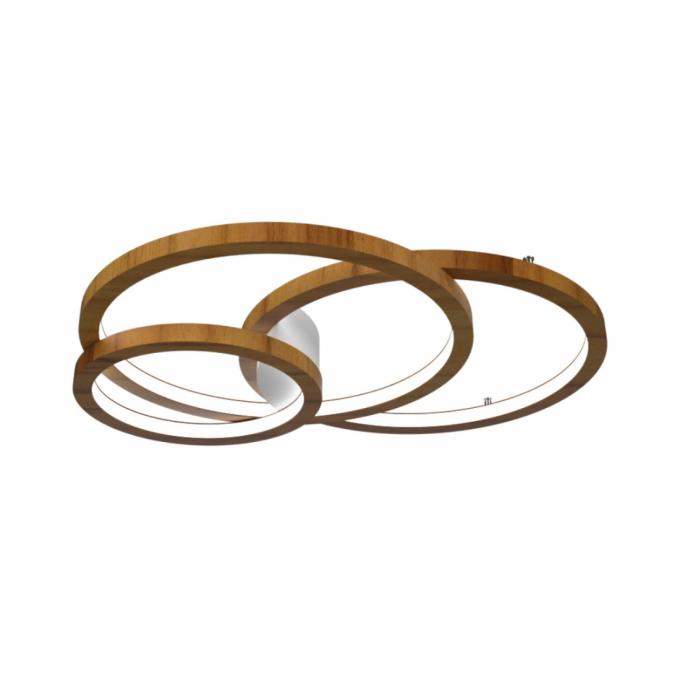 Jogo Plafon/Arandela Accord Circular Frame 58 watts 2700K Bivolt 860x700x110mm 5084LED