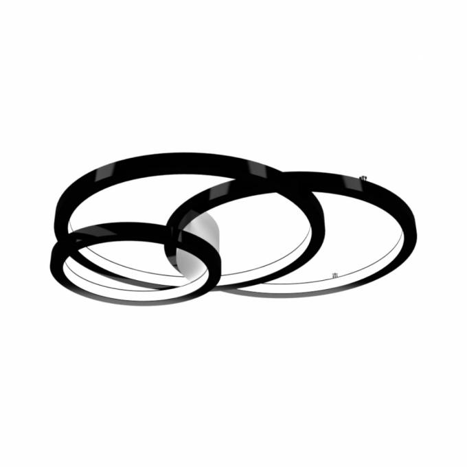 Jogo Plafon/Arandela Accord Circular Frame 94 watts 2700K Bivolt 130x980x110mm 5085LED