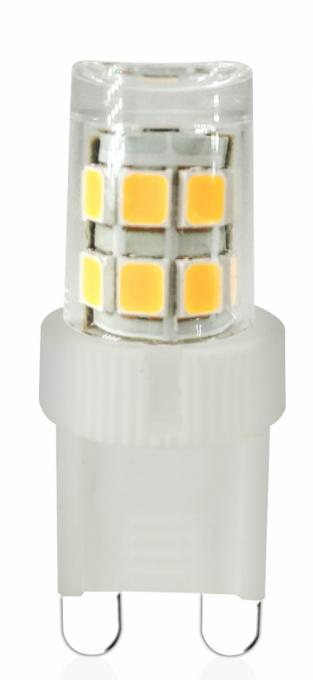 Lâmpada LED Mundial Halopin G9 2 watts 220V 2700K Ø16x39mm ML-0149
