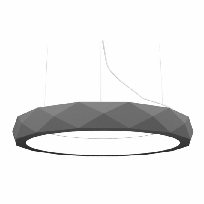 Pendente Accord Anel Facetado Horizontal 41 Watts 2700K Bivolt Ø600x120mm 1357LED