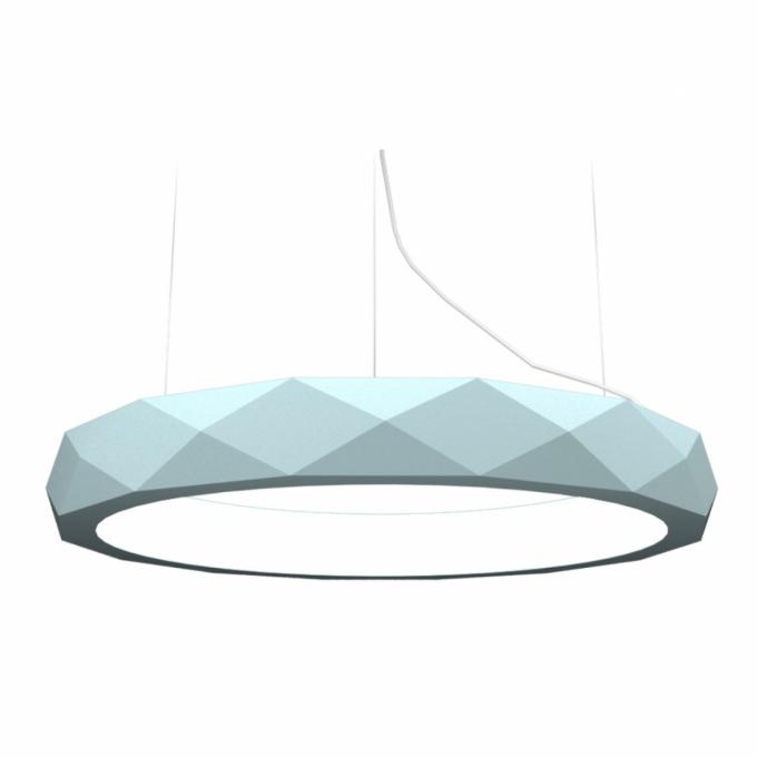 Pendente Accord Anel Facetado Horizontal 41 Watts 2700K Bivolt Ø600x120mm 1357LED